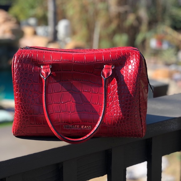 Versace Jeans Collection Handbags - Versace Jeans satchel in Red